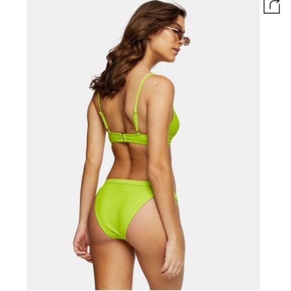 🌴 Topshop ring high leg bikini bottoms - Picture 2 of 4